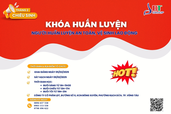 Người huấn luyện an toàn vệ sinh lao động