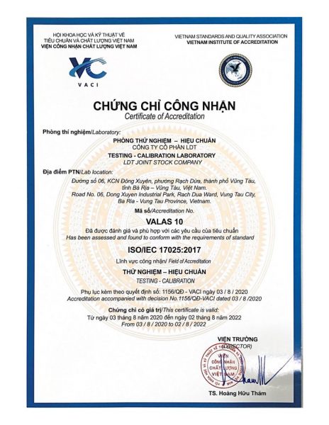 GCN đủ điều kiện hiệu chuẩn LDT GCN đủ điều kiện hiệu chuẩn LDT