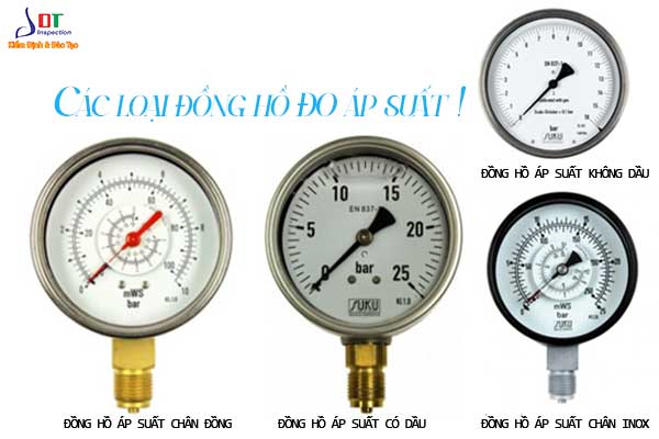 các loại đồng hồ đo áp suất các loại đồng hồ đo áp suất