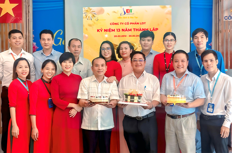 kỷ niệm 13 năm thành lập công ty cổ phần ldt kỷ niệm 13 năm thành lập công ty cổ phần ldt