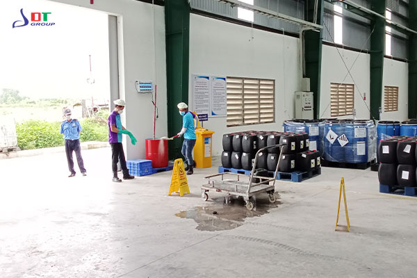 thực hành tình huống tràn đổ hoá chất thực hành tình huống tràn đổ hoá chất
