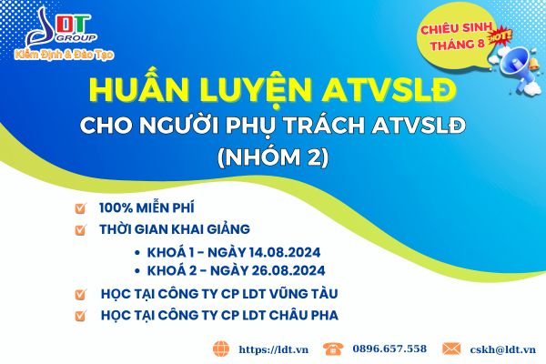 khoá chứng nhận an toàn lao động nhóm 2 khoá chứng nhận an toàn lao động nhóm 2